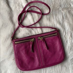 Fossil Leather Crossbody Purse